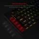 Redragon Vishnu K596 Black Wireless- Red switch